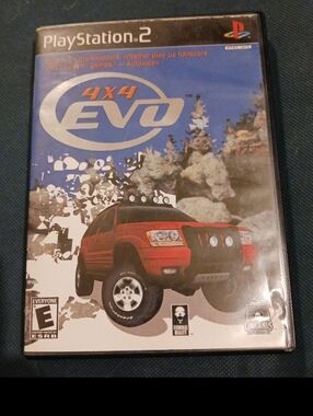 PlayStation 2 4x4 EVO Video Game - Red